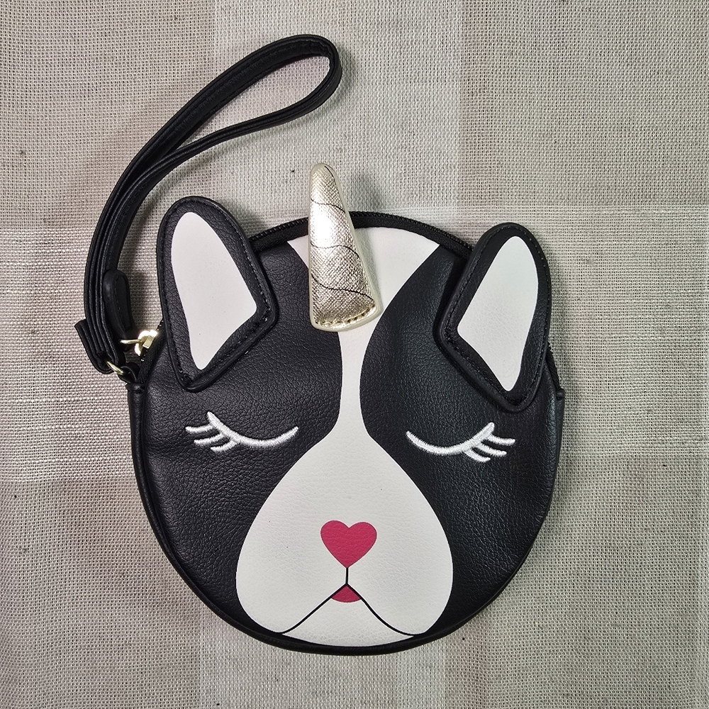 Luv Betsey Johnson Unicorn Kitty Cat Wristlet